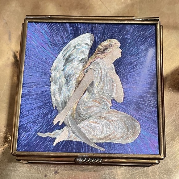 Via Vermont trinket box- Warm Greetings From The Heart 1993 - Picture 6 of 10